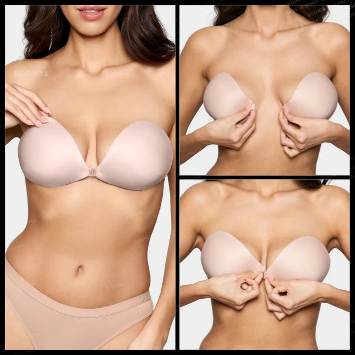SilkaeLift™ – Soutien-Gorge Invisible Push-Up Magnétique